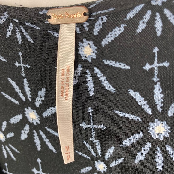 Free People Down By The Bay Tunic Top - Picture 7 of 8